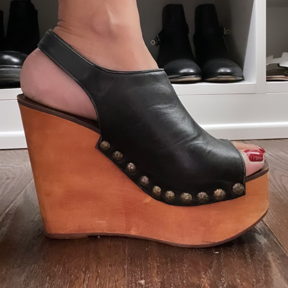 Jeffrey Campbell wedge sandals